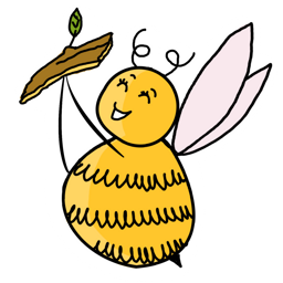 Floating bee 2